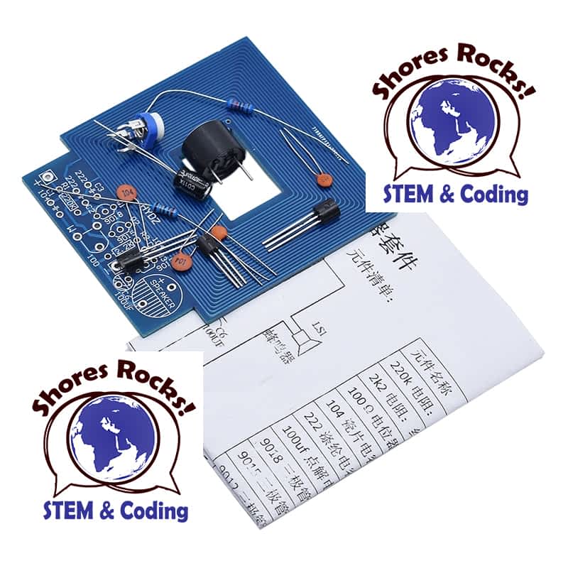Diy Kits Metal Detector Scanner Unassembled Project 3 5v Board Electronic Bsg Circuit Boards Prototyping Electronic Components Semiconductors